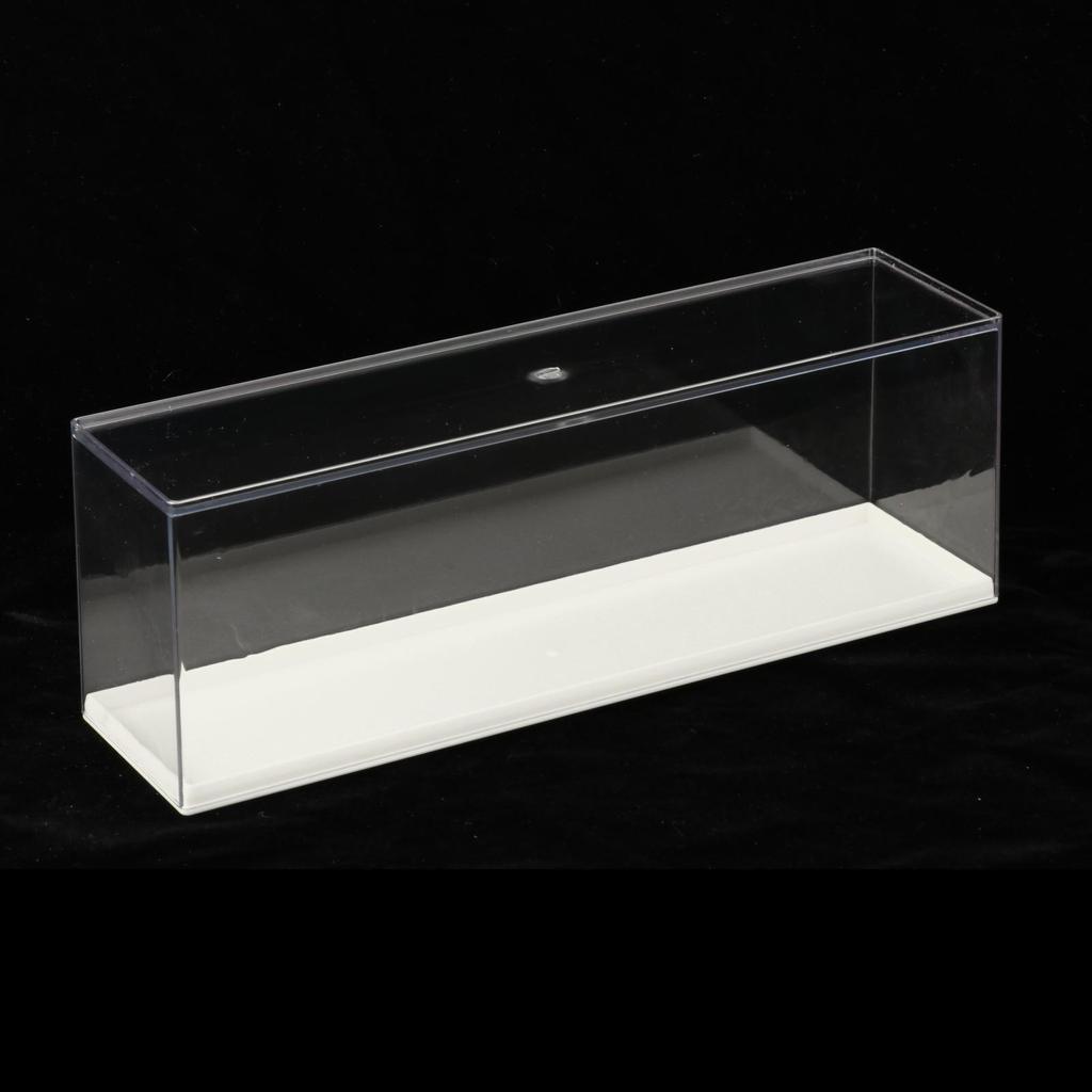 Clear Display Case Figure Storage, Stackable Storage Box, Showing Cabinet for Model,