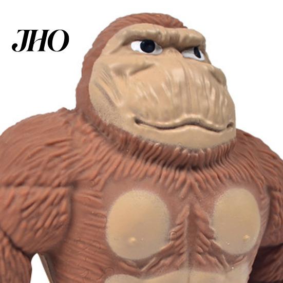 Gorilla Stress Ball Relief Squeeze Toy Soft Stretchy Orangutan Sensory Concentration Aid Hand Exercise Relaxation Party Favors Anxiety