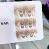 Pure Hand-made Phototherapy Nail Art Butterfly Wear Nail Finished Cat Eye Nail Art Patches Show Whiteness and Temperament