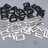 3D ABS Range Rover Car Bonnet Letters Logo Badge Emblem Sticker Accessories For Land Rover Discovery Defender Sport Evoque HSE SA6