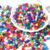 Colorful Acrylic Cylindrical Beads for DIY Jewelry Making