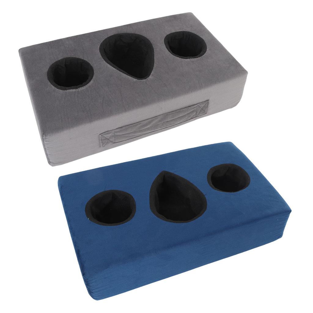 Подушка-подстаканник для дивана Предотвращает проливы Губка 3 отделения Подставка для напитков для дивана для автомобилей, автодомов, лодок