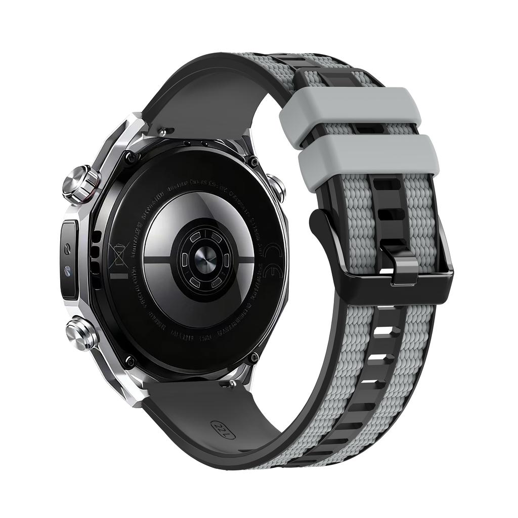 22mm Watchband Replacement Band For Huawei Watch Ultimate 2 / GT 6 5 Pro GT6 GT5 46mm Silicone Strap Bracelet Wristband