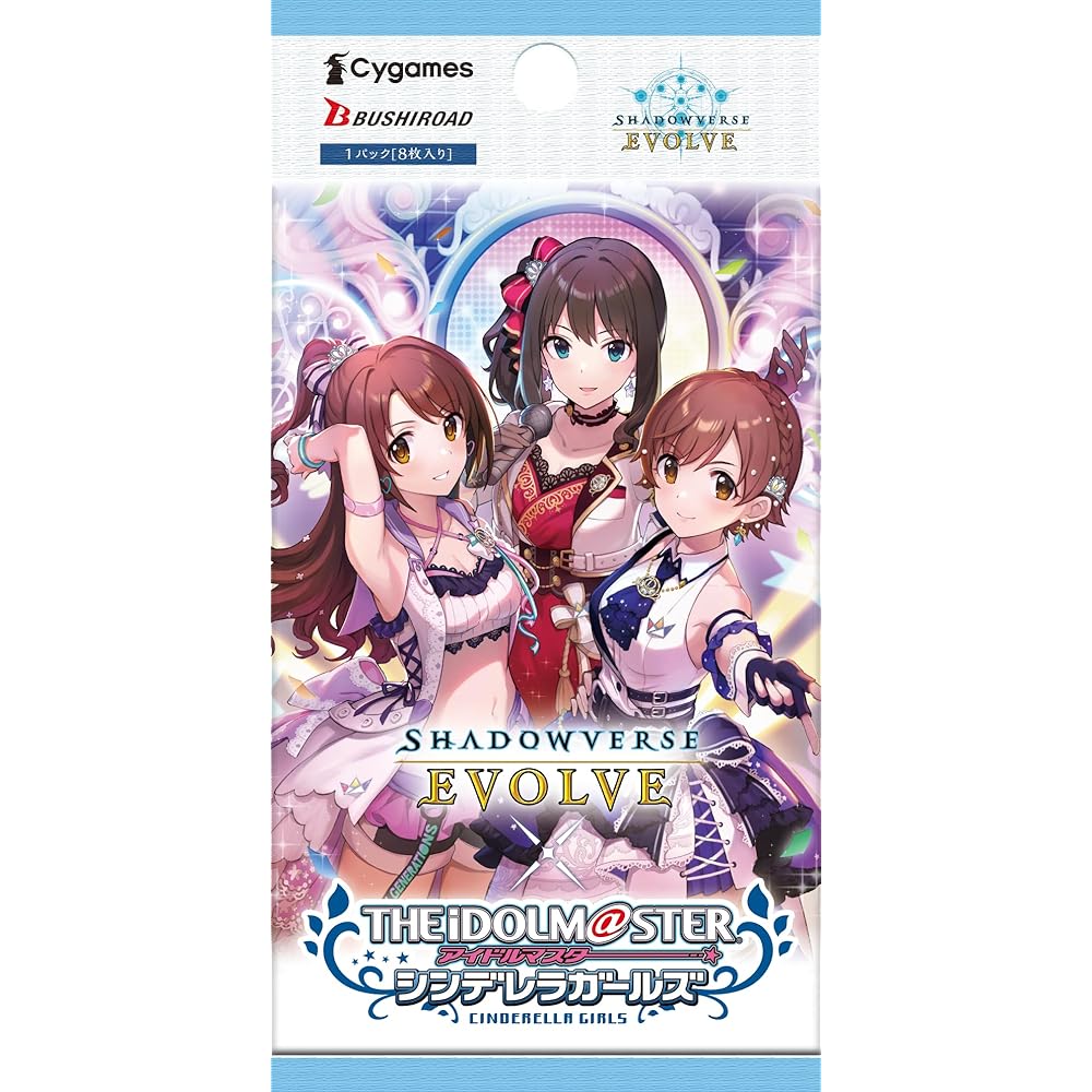 Bushiroad Shadowverse Evolve Коллаборационный набор Idolmaster Cinderella Girls Коробка