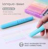 LANGUO 45/9 Цветов Стираемая Гелевая Ручка 0.6 мм Тонкий Наконечник Стираемые Ручки Поворотный Механизм Плавное Письмо Рисование Живопись Школьные Канцелярские Товары для Офиса