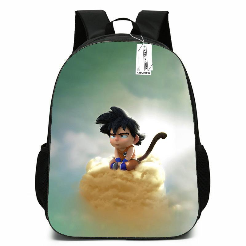 Аниме Периферия Dragon Ball Рюкзак Dragonball Студенческая Школьная Сумка Wukong Полиэстеровый Рюкзак Рюкзак