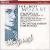 CD STAATSKAPELLE DRESDEN, MOZART; SCHR - Mozart: Requiem In D Minor  PHCP10373 Japan Classical Used