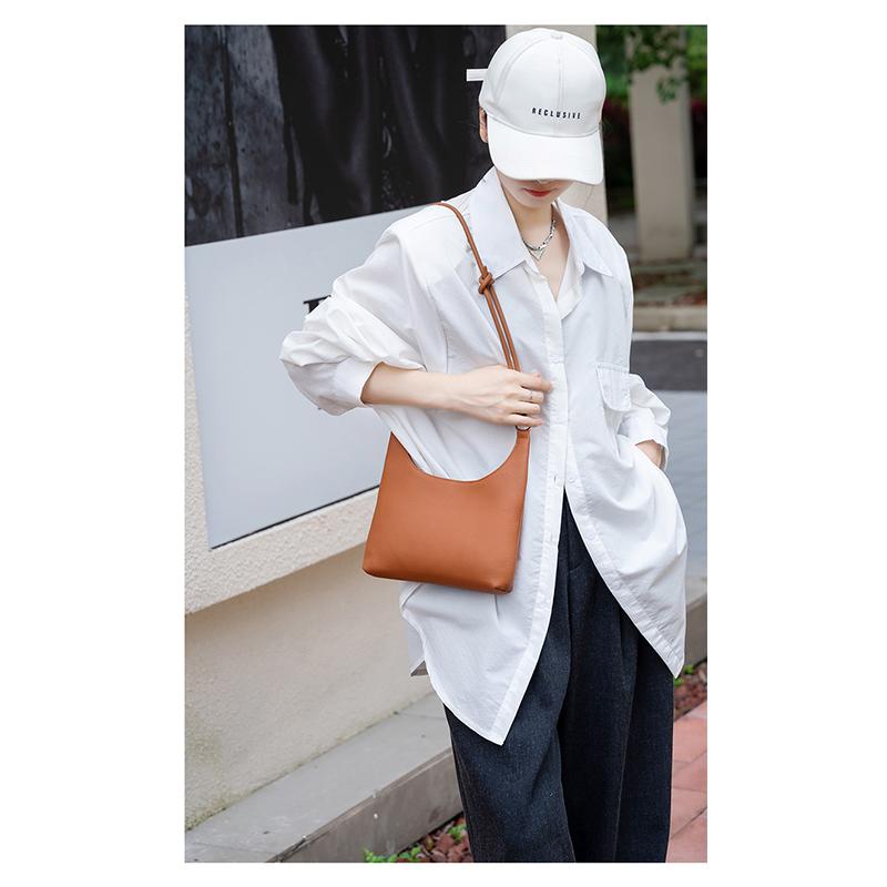 Женская сумка-мессенджер из коровьей кожи первого слоя, новая кожаная женская сумка через плечо, сумка Niche Design Commuter Bag