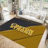 Дизайн Boston Bruins Кристальный Велюровый Ковер Уютный Не?Нескользящий ковер с принтом для спальни, гостиной, прихожей