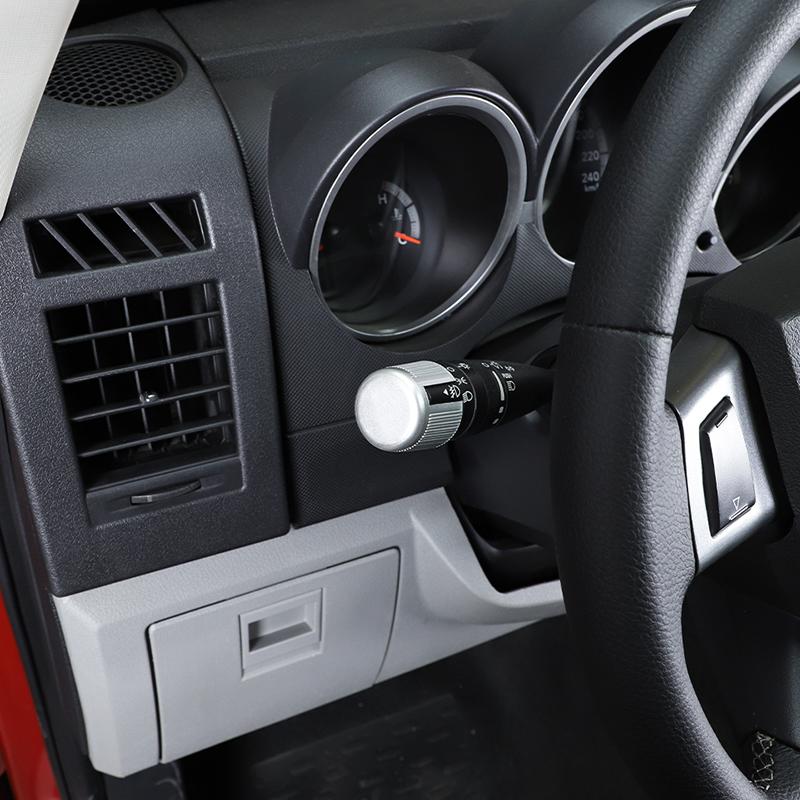 Декоративная наклейка на переключатель стеклоочистителя фар, подходит для Dodge Nitro 2007-2012, для Jeep Liberty, для Jeep Grand Commander, аксессуары для интерьера