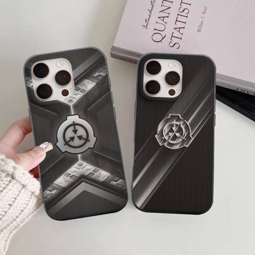 Классическая Популярная Scp F-Foundation Для IPhone 17 16 15 14 13 12 11 Pro Max Plus Pro Прозрачный Чехол для Телефона Нескользящий Корпус