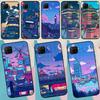 Неоновая деревня Баня Ночь для Huawei Nova 12s 12i 11i 8i 7i 9 10 SE Y90 Y60 Y70 Y72 Y61 Y91 P30 P40 Lite P60 Pro Чехол