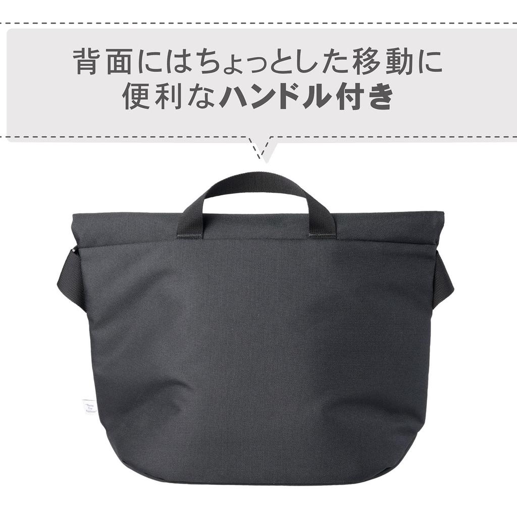 HAKUBA Сумка для камеры Chululu Renew Flap Shoulder Bag M Черная Экологичная сумка из переработанных материалов Повседневный дизайн, идеально подходящий для использования в городе