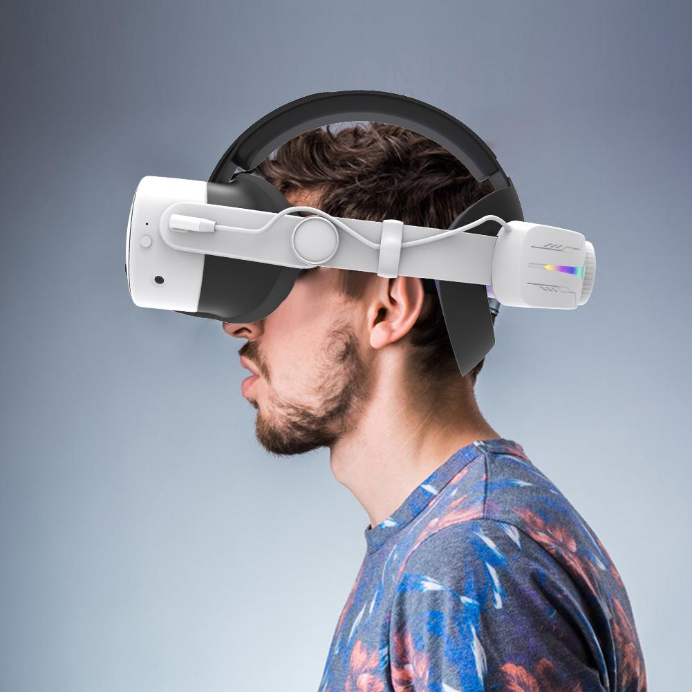 Регулируемый ремешок для головы для Meta Quest 3S, сменный ремешок для VR-шлема, усиленные ремешки для поддержки головы для Meta Quest 3S, аксессуары для VR