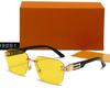 New Trend Frameless Polygon Design Sunglasses Fashion Personality Geometric Sunscreen Donkey Home Sunshade Sunglasses