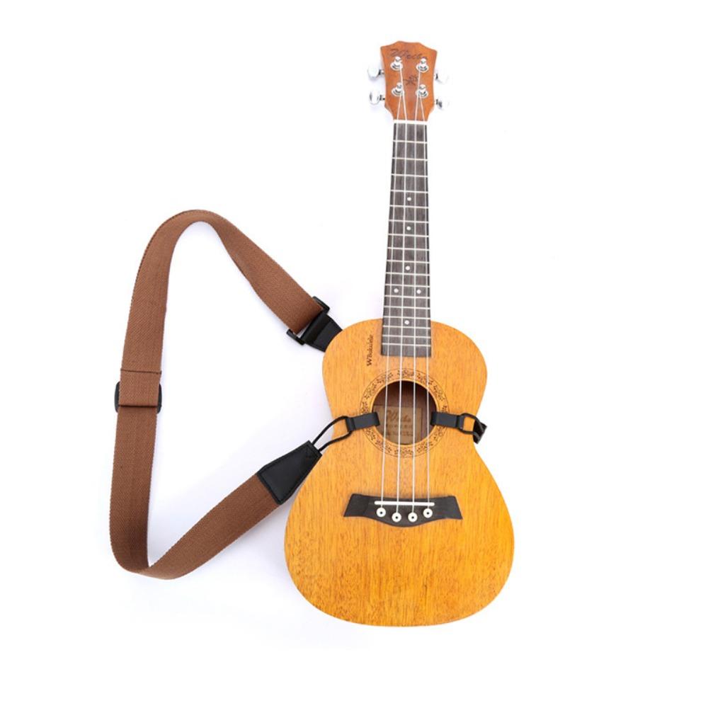 Durable Guitar Strap Adjustable Ukulele Strap Portable Guitar Shoulder Strap Guitar Accessories