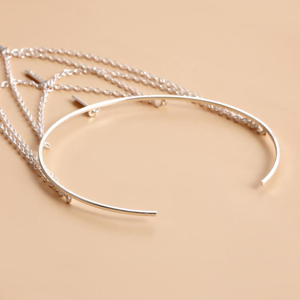 Модный открытый браслет на плечо с многослойной подвеской-кисточкой для женщин, сексуальные длинные браслеты-цепочки, украшения для тела, подарок