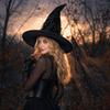Черная плетенная сетчатая шляпа-колпак для Хэллоуина