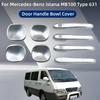 Декор для автомобиля Mercedes-Benz Istana MB100 Тип 631 Хромированные Модифицированные Автоаксессуары Накладка на Ручку Двери Стиль Наклейки
