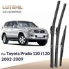 Для Toyota Prado 120 J120 2002-2009 2003 2004 Дворники Передние и Задние Щетки Стеклоочистителя Лобового Стекла Оконные Щетки 22"+21"+16"