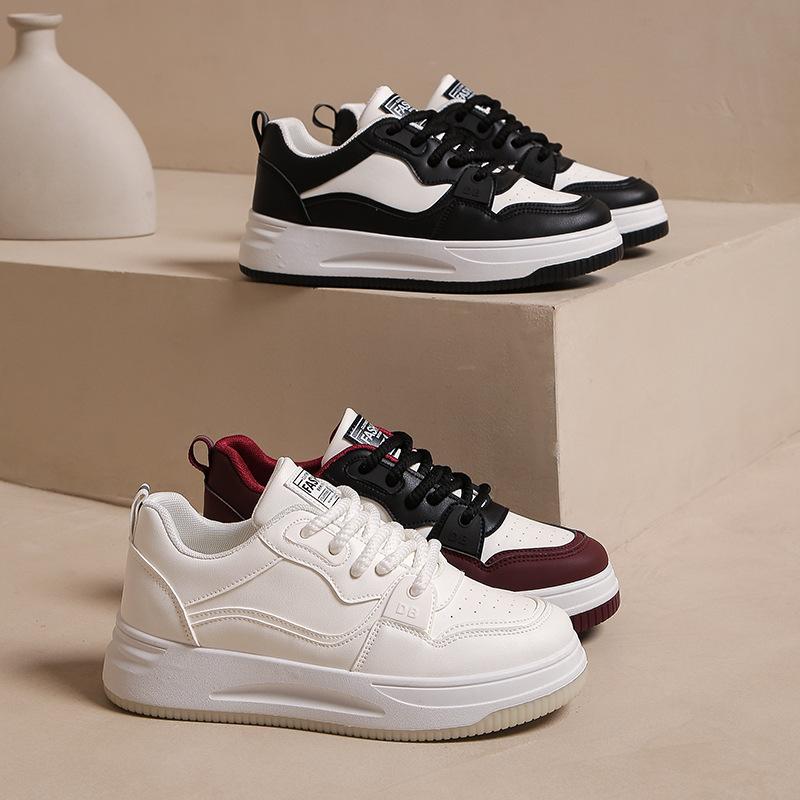 Super Hot Little White Shoes Women'S New Autumn Bottom Shoes Versatile Street Photography Platform Shoes Casual Sports Women'S Shoes