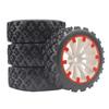 RC Wheel and Rubber Tires OD 70mm for Tamiya TT01 TT02 XV01 HSP HPI Kyosho Traxxas WLtoys 1/10  On-Road Touring Car 94123