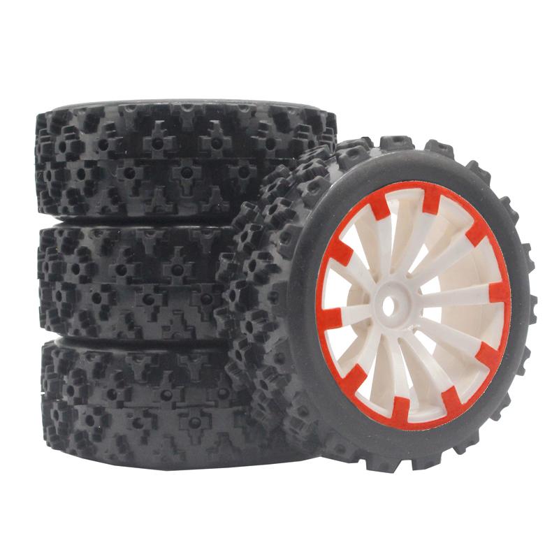 RC Wheel and Rubber Tires OD 70mm for Tamiya TT01 TT02 XV01 HSP HPI Kyosho Traxxas WLtoys 1/10 On-Road Touring Car 94123