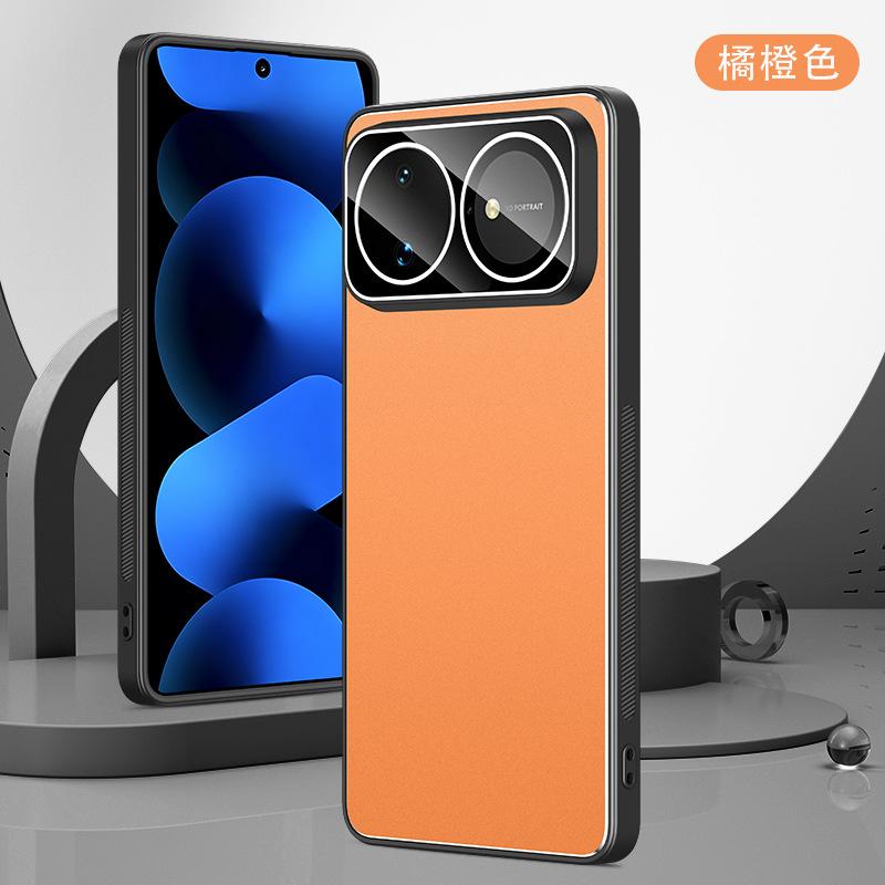 Подходит для чехла для мобильного телефона Huawei Nova16 Nova16Pro с пленкой для объектива, металлическая матовая задняя панель Nova16, защита от падения