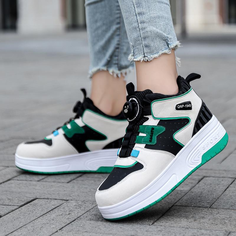 Детские двухколесные роликовые коньки для мальчиков и девочек