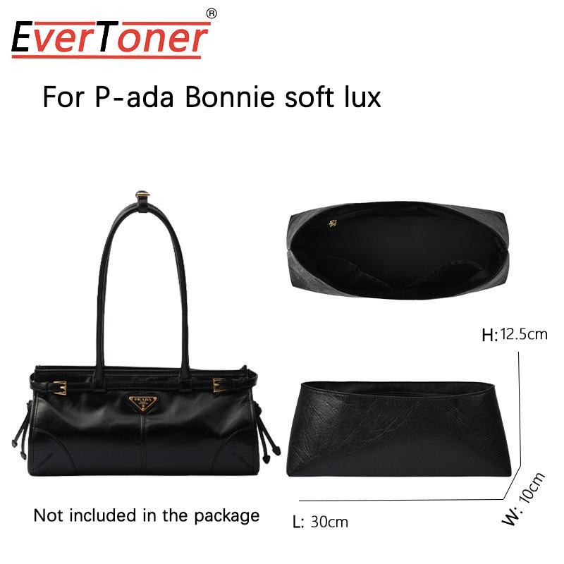 EverToner Подходит для сумки P-ada Soft Lux Bonnie Женский органайзер для сумочки С карманами для телефона Косметическая фетровая внутренняя сумка Формирователь дна