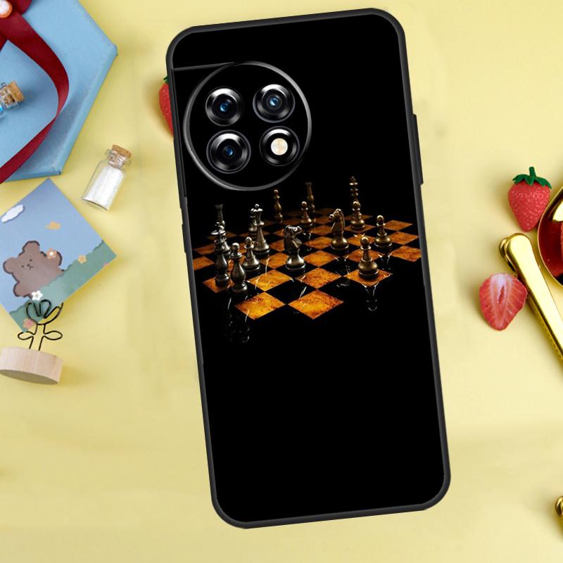 Чехол Chess для OnePlus 12R 10R 13R 13T 15 13 12 11 10 9 10T 8T Nord CE 5 2 3 4 Lite N20 N30