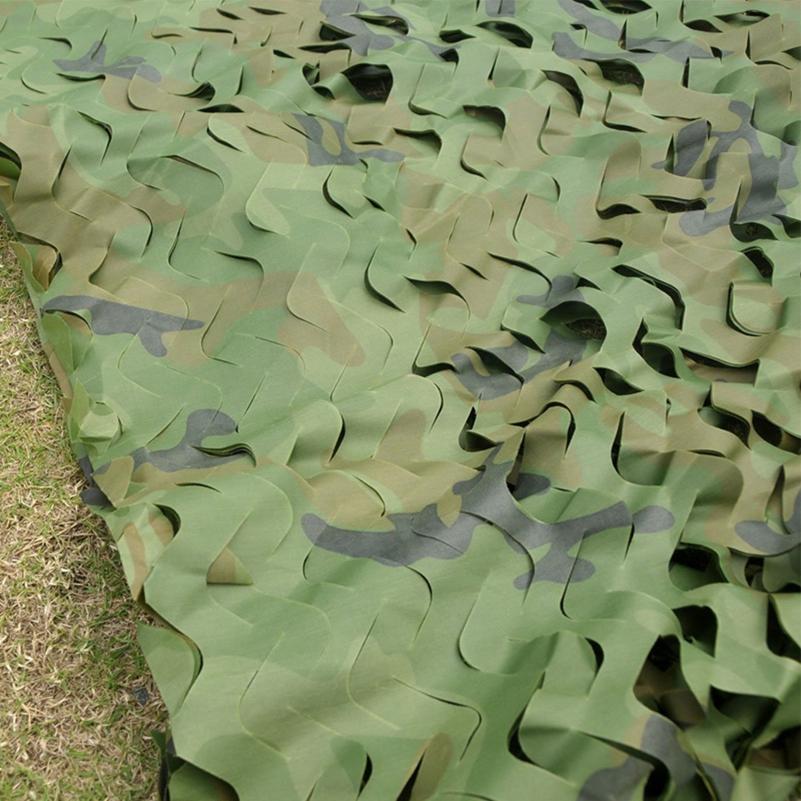 Camouflage Anti-Drone Net - Military Grade Leaf Pattern Concealment Mesh for Outdoor Stealth & Sun Protection Net