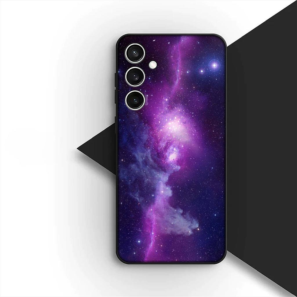 for Apple iPhone 16 14 15 Plus 11 Pro Max 16E ProMax + 16Plus 15+ 14+ Phone Cover Soft Case Universe Galaxy Moon Astronaut Stars