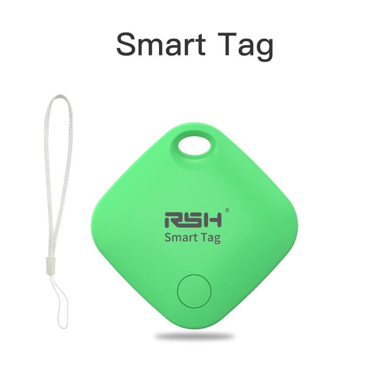 RSH GPS Tracker Android Google Certified Bluetooth Tag Work With Google's Find Hub App Finder for Pixel Xiaomi Items Locator