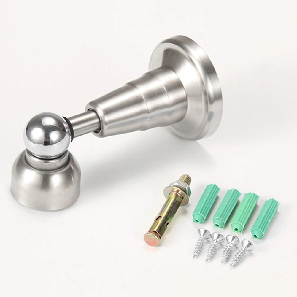 Магнитный дверной упор из нержавеющей стали Магнитный дверной упор-фиксатор Держатель для предотвращения столкновений Дверной присосочный Защитный экран