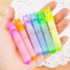 6PCS Highlighter Ninja Six-Color Marker Pen Fluorescent Marker