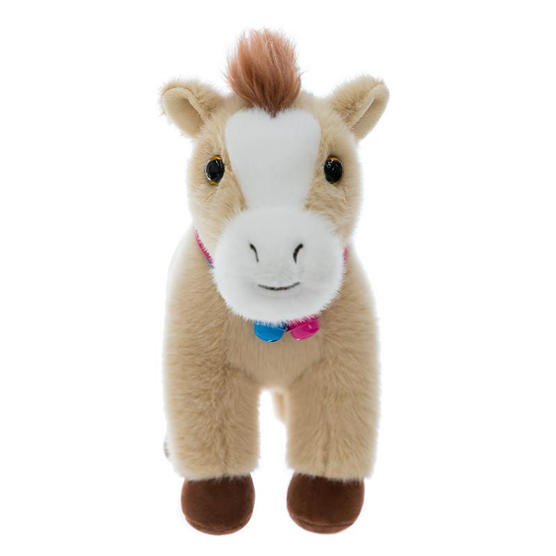 Плюшевая игрушка лошадь детский подарок для детей мягкая подушка-животное для игры и комфорта