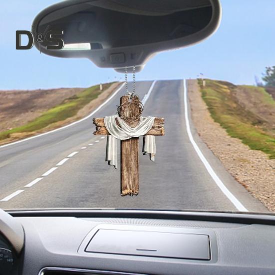 Модное подвесное украшение для автомобиля, акриловое автомобильное зеркало заднего вида, подвеска для салона автомобиля, брелок для ключей, уникальные автомобильные аксессуары