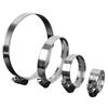 304 Stainless Steel Hose Clamp, 12mm Wide, Thickened for Gas and Water Pipe Fixing