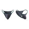 1Pc Nylon Pouch Briefs Breathable Panties Low-rise Underwear High Elastic Thong Men's
