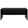 Coffee Table Black Oak Look 100 x 50 x 40 cm Engineered Wood