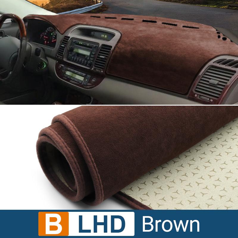 Автомобильные аксессуары для Toyota Camry 30 XV30 2002 2003 2004 2005 2006, крышка приборной панели, избегайте света, коврик, анти-УФ-ковер, нескользящий