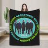 Backstreet Boys BSB Millenniums  Fleece Blankets Band Music Funny Throw Blankets for Bed Sofa Couch 200x150cm Super Soft