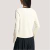 adidas P TEE LS Вязаная футболка с длинным рукавом Белая Женская KS2382