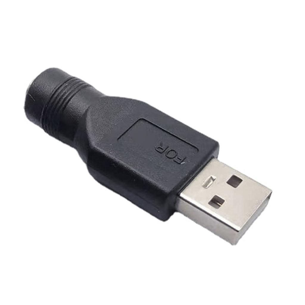 Адаптер питания USB - DC5521, разъем-конвертер для зарядки с разъемом «папа-мама» на «мама» для ноутбуков, блок питания для ноутбуков