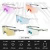 ROCKBROS Photochromic Sports Sunglasses for Road Bikes and UV400 Ultra High Impact with Storage Suitable for and Men and Women Sunglasses,