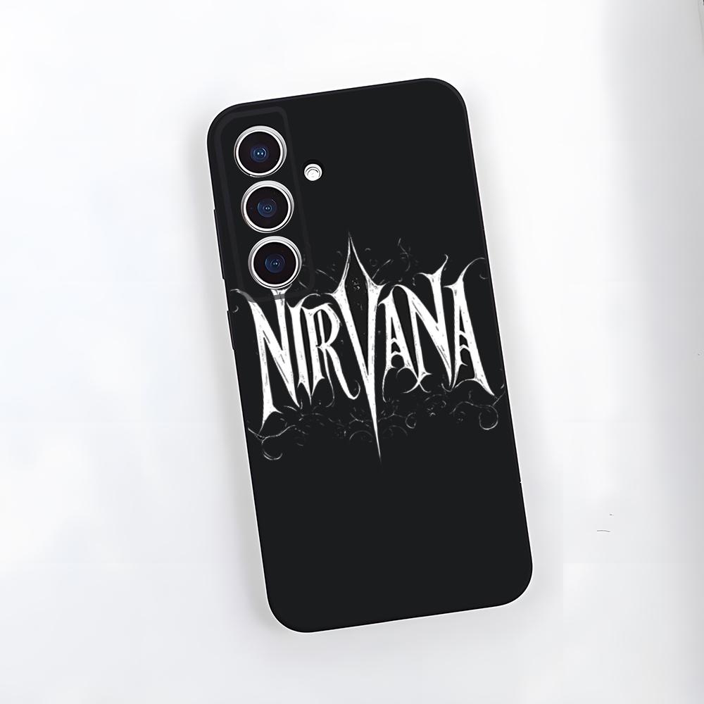 Band Hot N-Nirvana Phone Case For Samsung A25 A13 A33 5G A54 A36 A35 A56 A52 A14 Shockproof Soft Cover