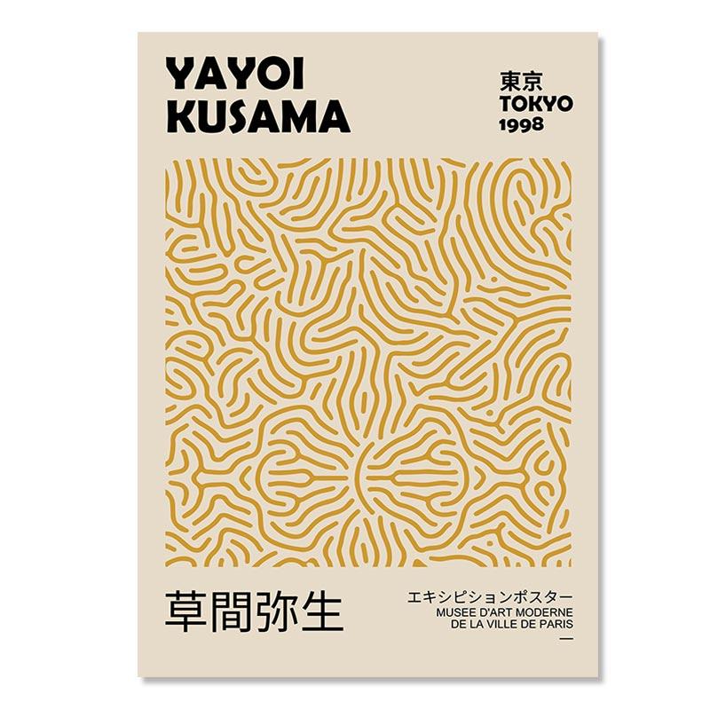 Аннотация Yayoi Kusama Bauhaus Wall Art Матисс Марк Ротко постеры и принты Цветочный рынок Холст Картина Настенная картина Декор
