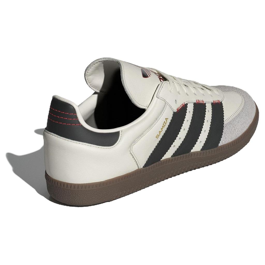 Adidas Кроссовки унисекс Samba OG Orb Grey Black Gum Core-черный золотисто-металлический IF1810