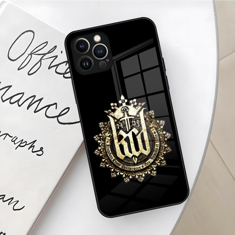 Чехол для телефона Kingdom Come для Iphone 16 15 14 12 11 13 Pro Max Mini X Xr Xs Se 8 Puls стеклянный Чехол